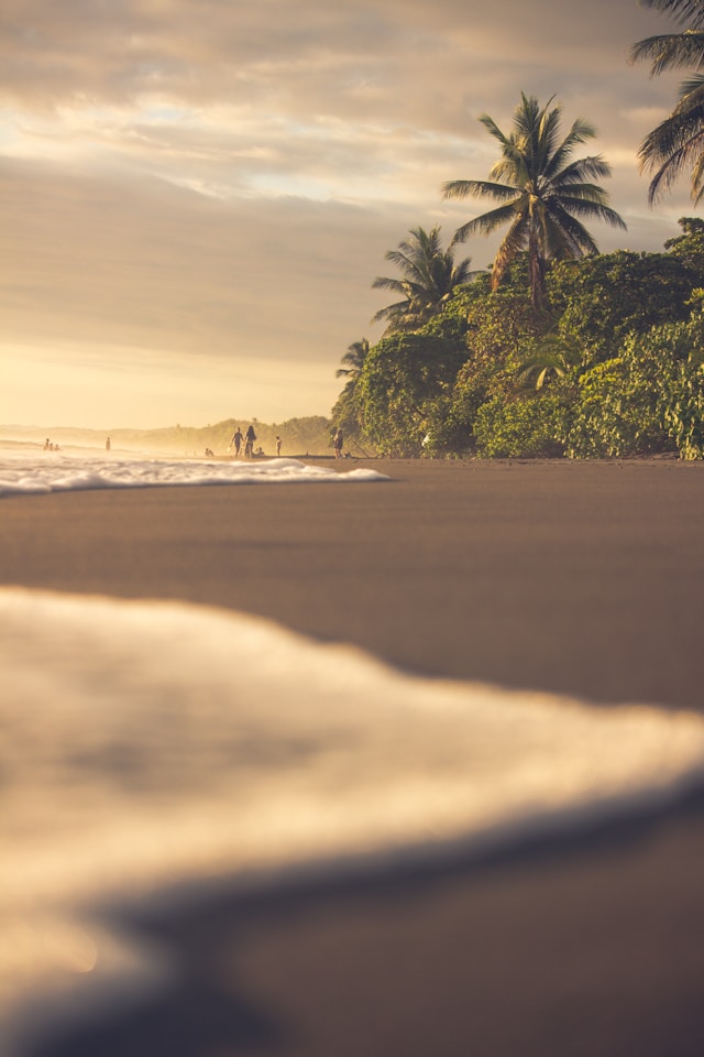 Costa Rica sunset beach